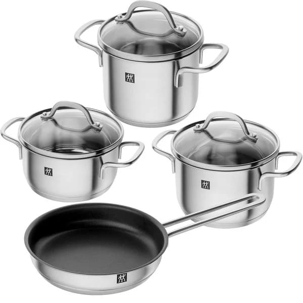Zwilling Pico Grytset 4-delar med 3 st glaslock