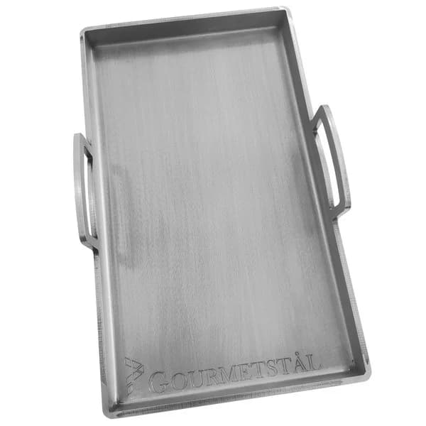 Gourmetstål stekbord i kolstål, 42 x 25 cm