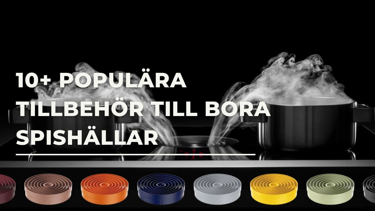 Populära tillbehör till spishällarna från BORA (2025)