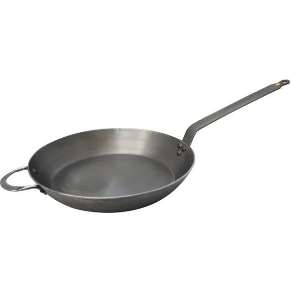 De Buyer stekpanna Lyonnaise Mineral B i kolstål, 32 cm