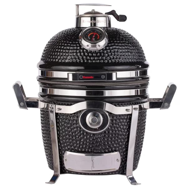Kamado Sumo Signature Junior med handtag, svart
