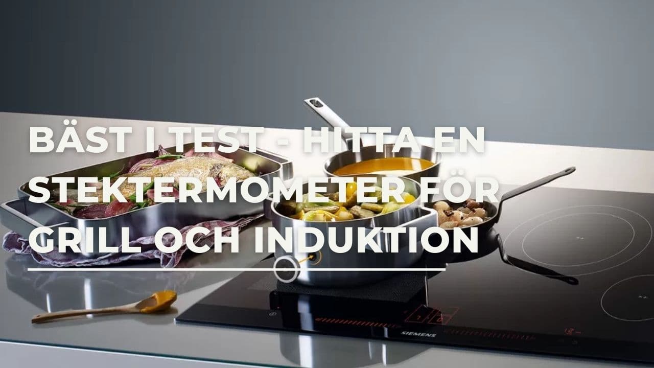Bäst i test - Bäst stektermometer för induktionshällar (2026)