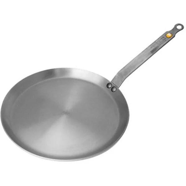 De Buyer pannkakspanna i kolstål (Lyonnaise Mineral B Dia), 26 cm