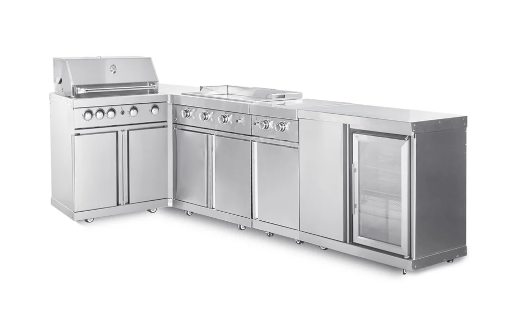 Bild av Sacramento Stainless Collection med grill och teppanyakistekhäll