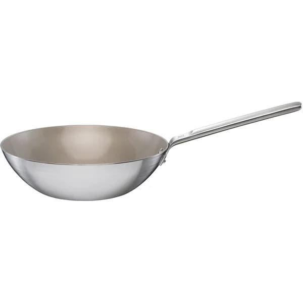 Fiskars Norden wokpanna i rostfritt stål, 28 cm