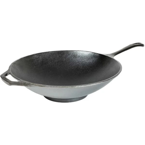 Lodge Chef Collection Wok i gjutjärn, 30 cm