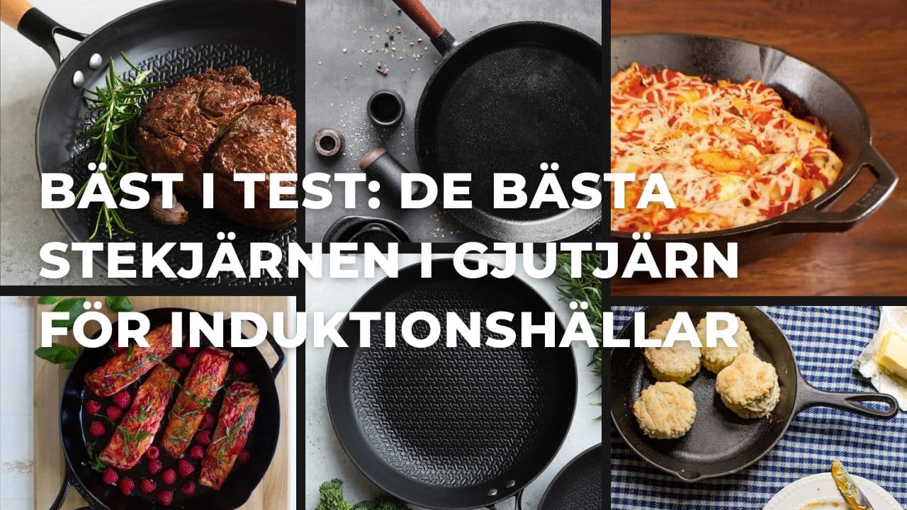 Bäst i test - Bäst stekjärn i gjutjärn för induktionshällar (2025)
