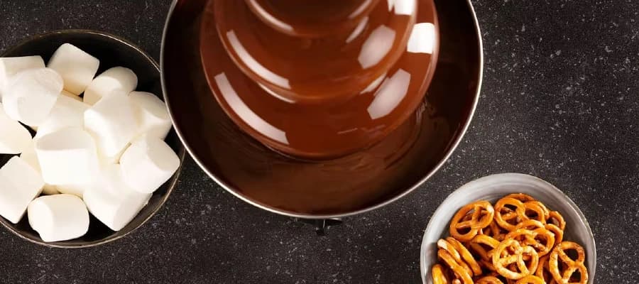 Chokladfondue-set