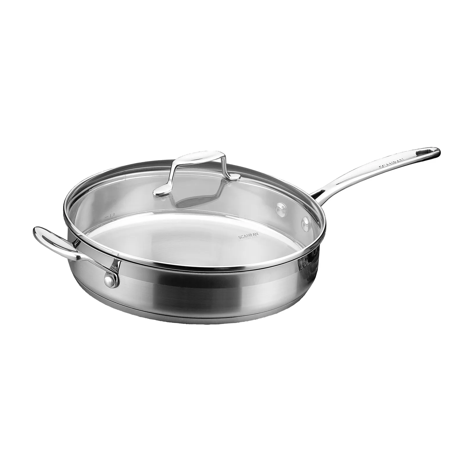 Scanpan Scanpan Impact traktörpanna med lock, 28 cm