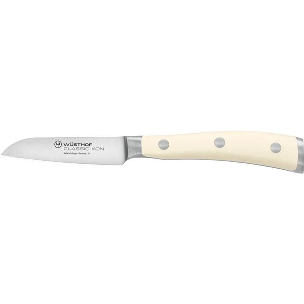 Bild av Wüsthof Classic Ikon skalkniv (vit), 8 cm