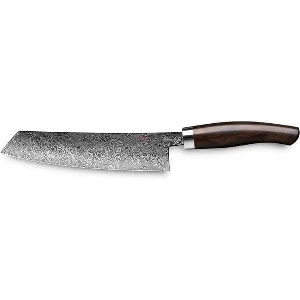 Nesmuk - (EXKLUSIV) C90 kockkniv i 210-lagers damaskusstål, 18 cm