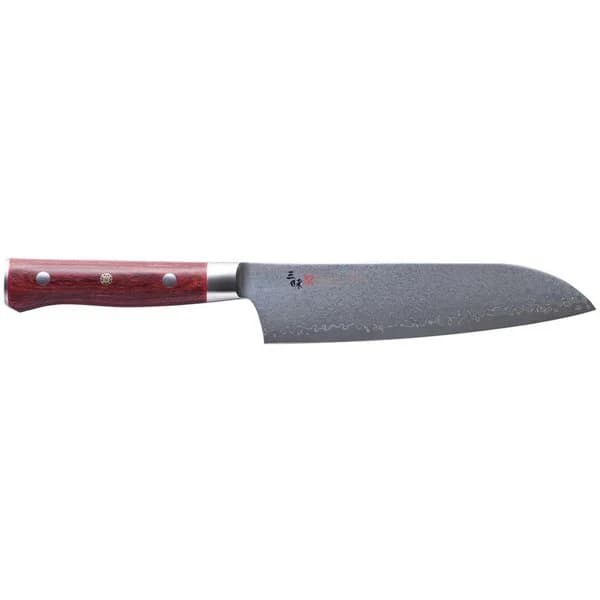 Zanmai - Flame Classic Damascus Santoku i 33-lagers damaskusstål, 18 cm