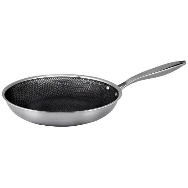 Hâws - Santo: Stekpanna med Honeycomb-mönster i rostfritt stål, 30 cm