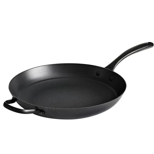 Satake: Stekpanna med Honeycomb-yta i lättviktsgjutjärn, 32 cm