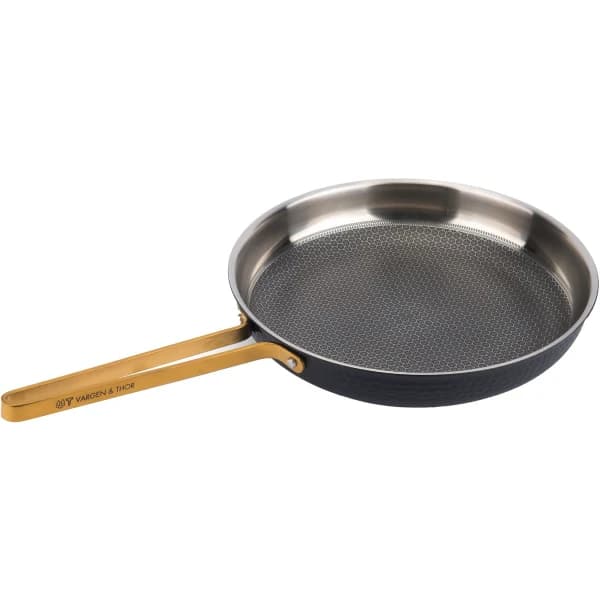 Vargen & Thor - Modell XB: Stekpanna med Honeycomb i rostfritt stål, 28 cm