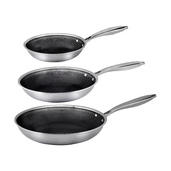 Hâws - Santo hybrid coating stekpanneset, 3 delar