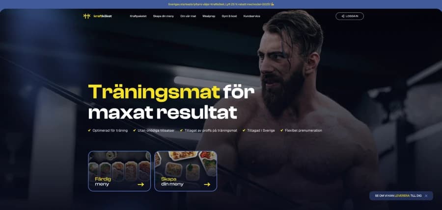 #8. KraftKöket - Matlådor för dig som tränar