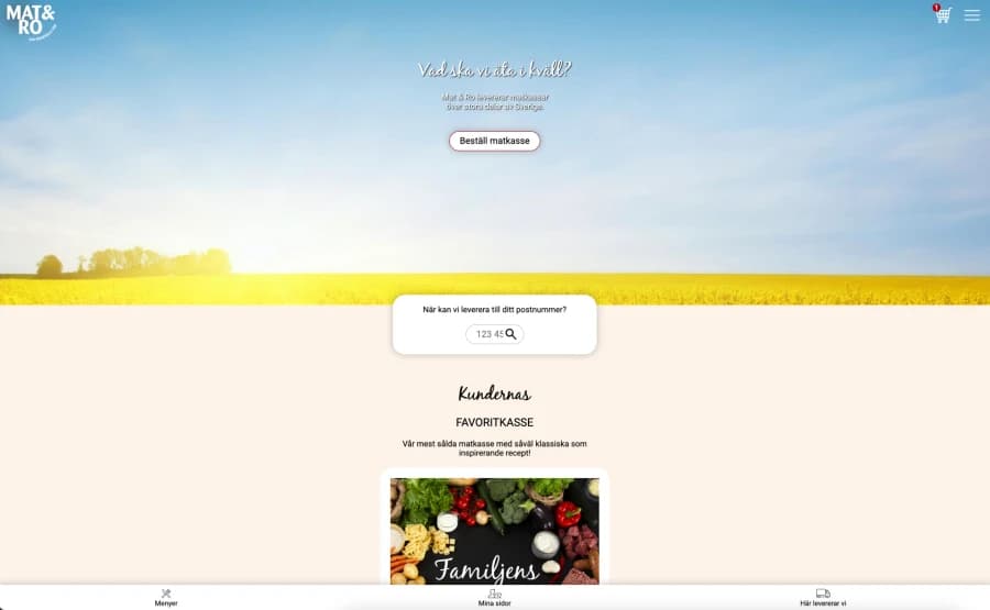#5. Mat&Ro - Matkassar som passar bra till barnfamiljer