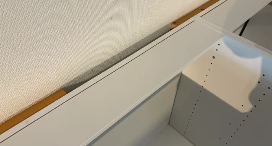 Montering av bänkskåp