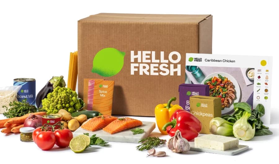 HelloFresh - Skapa din egen meny med 20 portioner (329 kr rabatt)