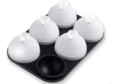 Isbollform för drinkar (6 st isbollar, 5cm)