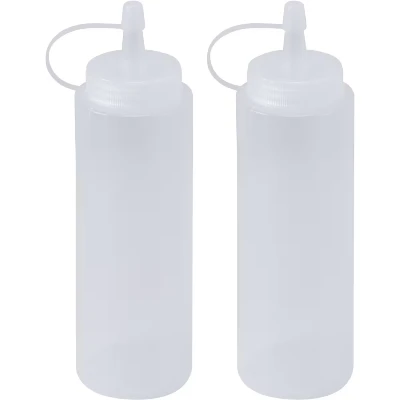 Bild av Essentials squeeze-flaska med lock (2 st), 260 ml