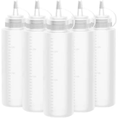 Bild av Lestiven squeeze-flaska med lock (5 st), 240 ml