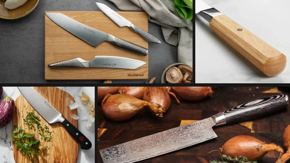 Populära material som används i knivhandtag