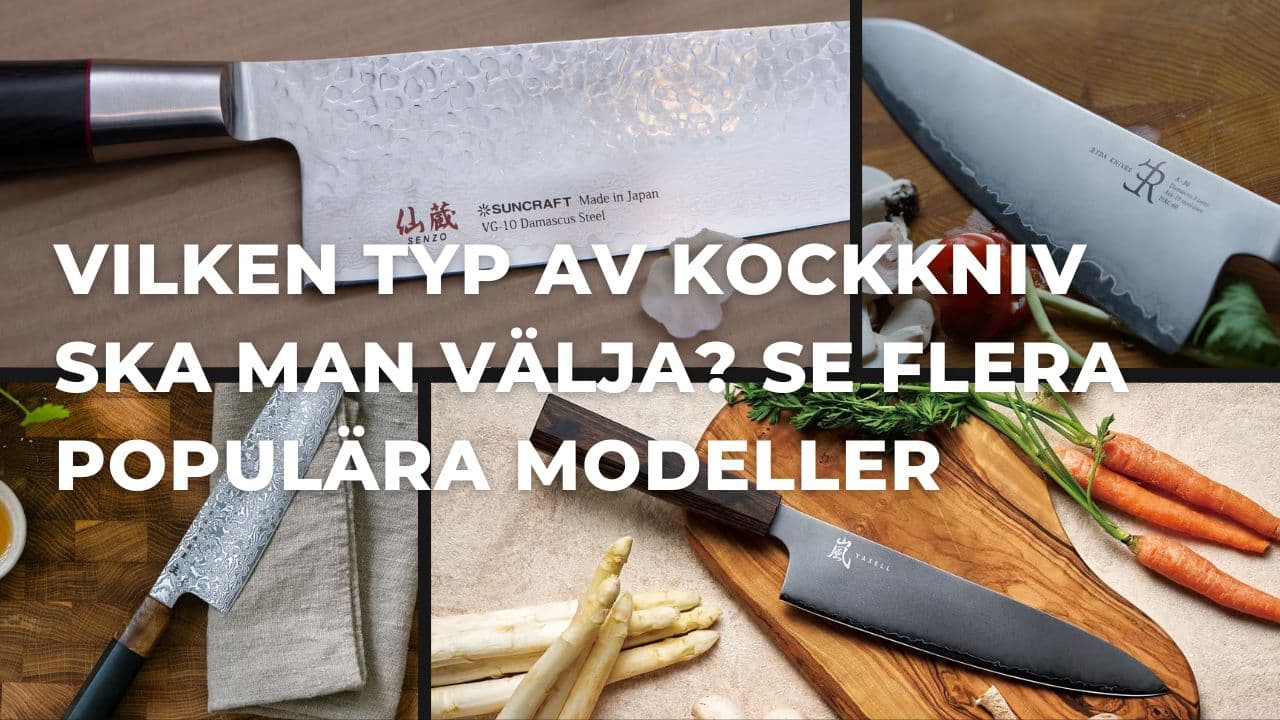 Vilken typ av kockkniv ska man välja? Se flera populära modeller (2025)