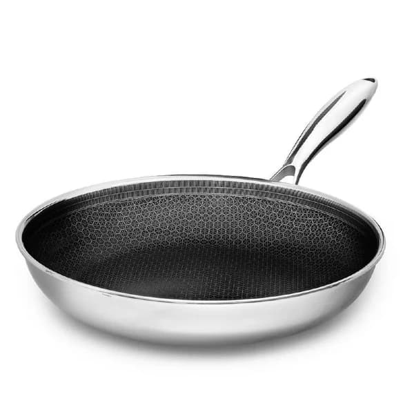 Onyx Cookware: Stekpanna med Honeycomb och non-stick i rostfritt stål, 30 cm