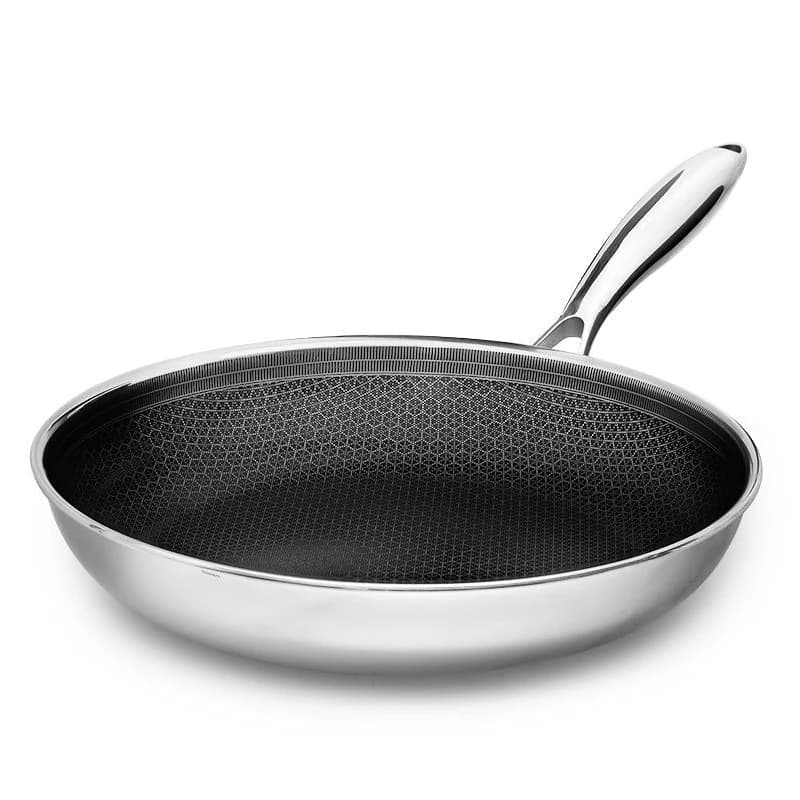 Onyx Cookware stekpanna i rostfritt stål med Hybridbeläggning (avtagbart handtag), 28 cm