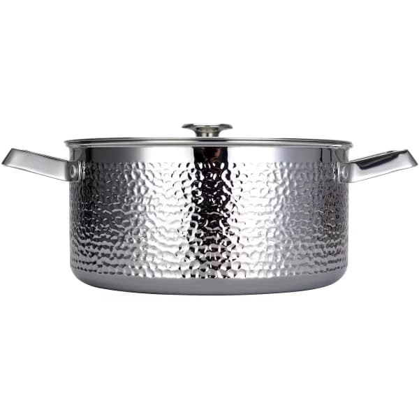 Vargen & Thor Pixel gryta i rostfritt stål, 4 liter