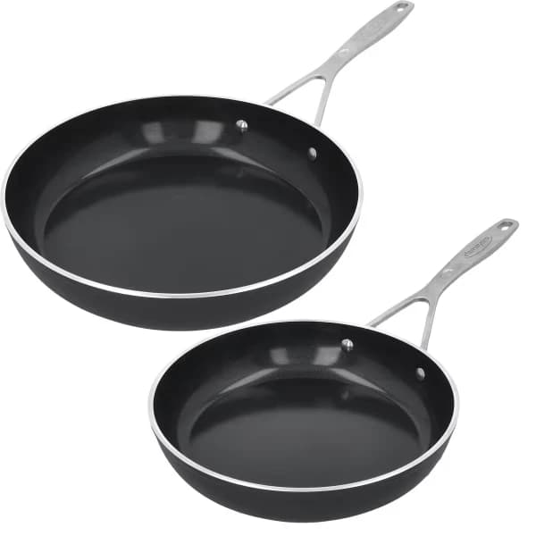 Demeyere - Alu Industry 3 stekpanneset, 2-pack (24 & 28 cm)