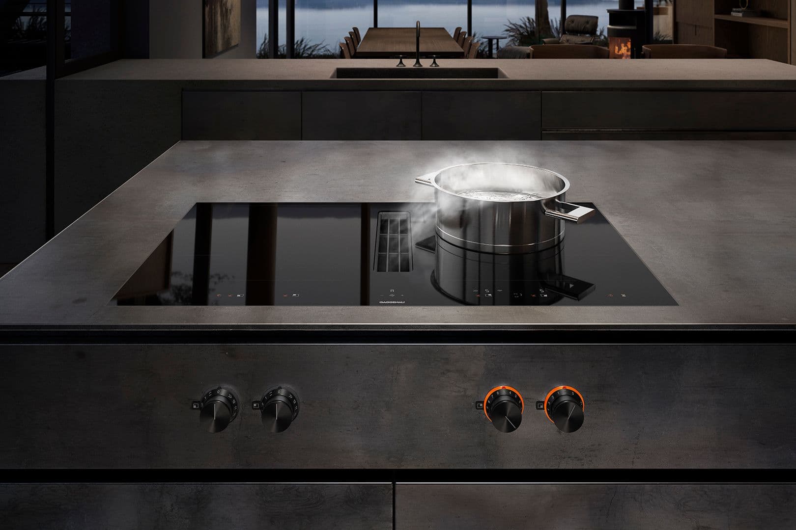 Gaggenau - Spishäll med inbyggd fläkt