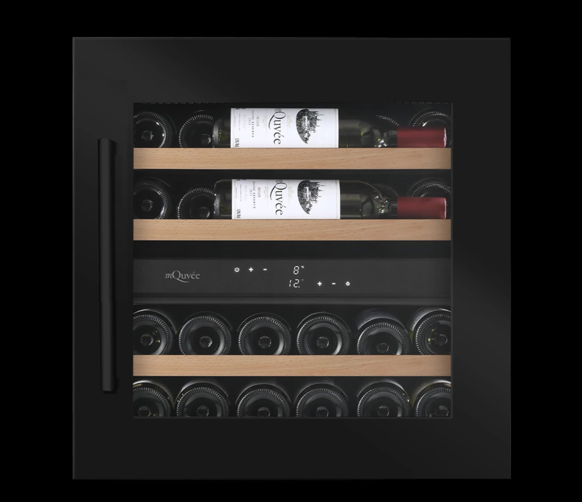 Bild av mQuvée - WineKeeper 25D Anthracite Black