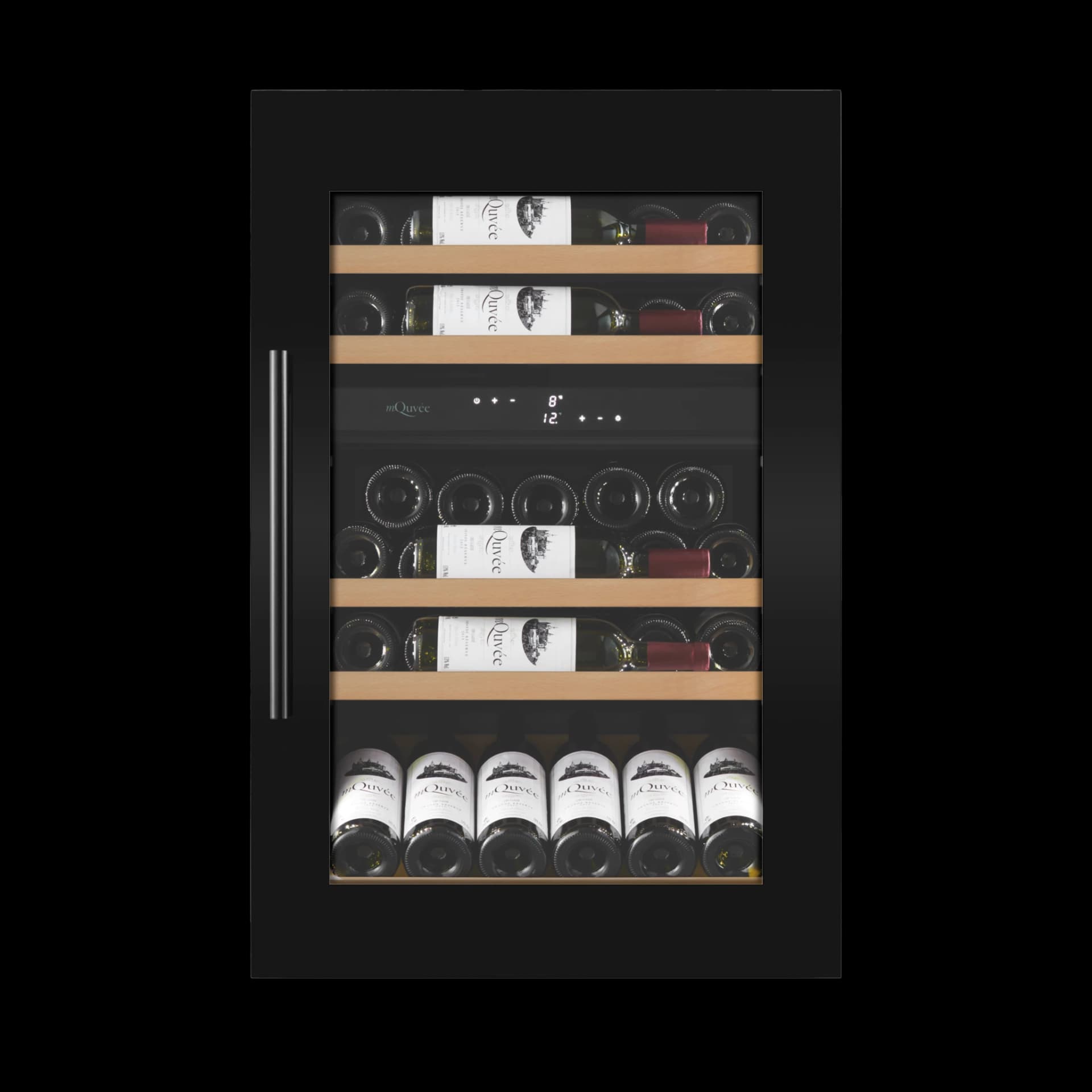 Bild av mQuvée - WineKeeper 49D Fullglass Black
