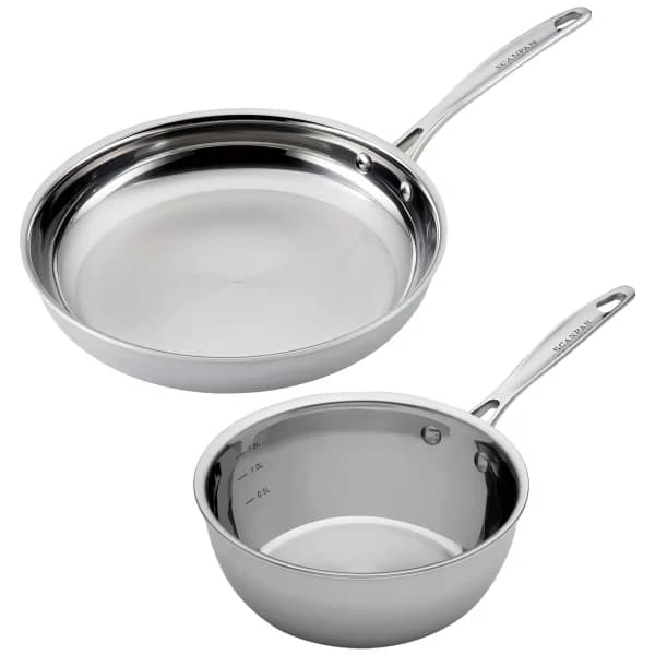 Bild av Scanpan - Fusion 5 stekpanna + sauteuse i rostfritt stål