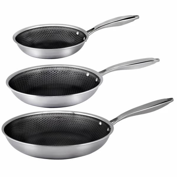 Hâws Santo stekpanneset med hybridbeläggning, 3 delar