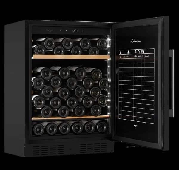 mQuvée - WineStore 82 Anthracite Black, 60 cm