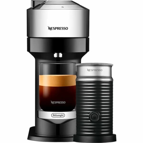 Nespresso Vertuo Next Deluxe Value Pack (kaffemaskin + mjölkskummare)