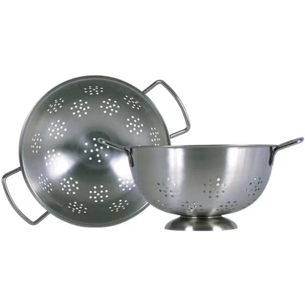 Jonas of Sweden: Durkslag med fot i rostfritt stål