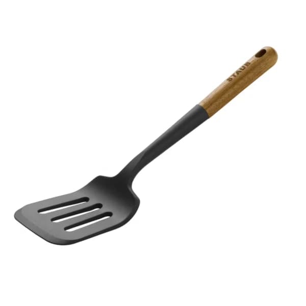 Staub: Stekspade i silikon och akaciaträ, 31 cm