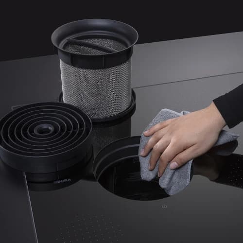 Erbjuder snabb och smidig rengöring