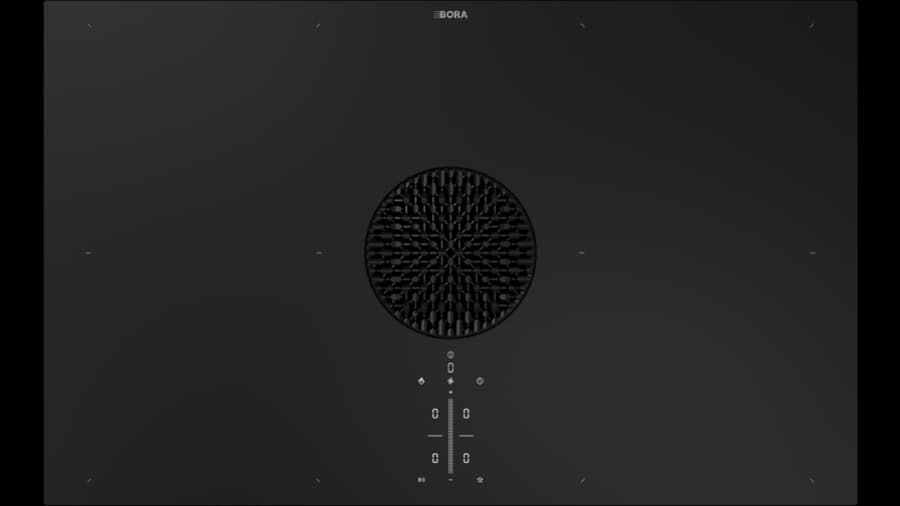 BORA X Pure Rough (kolfilter) - Spishäll med fläkt